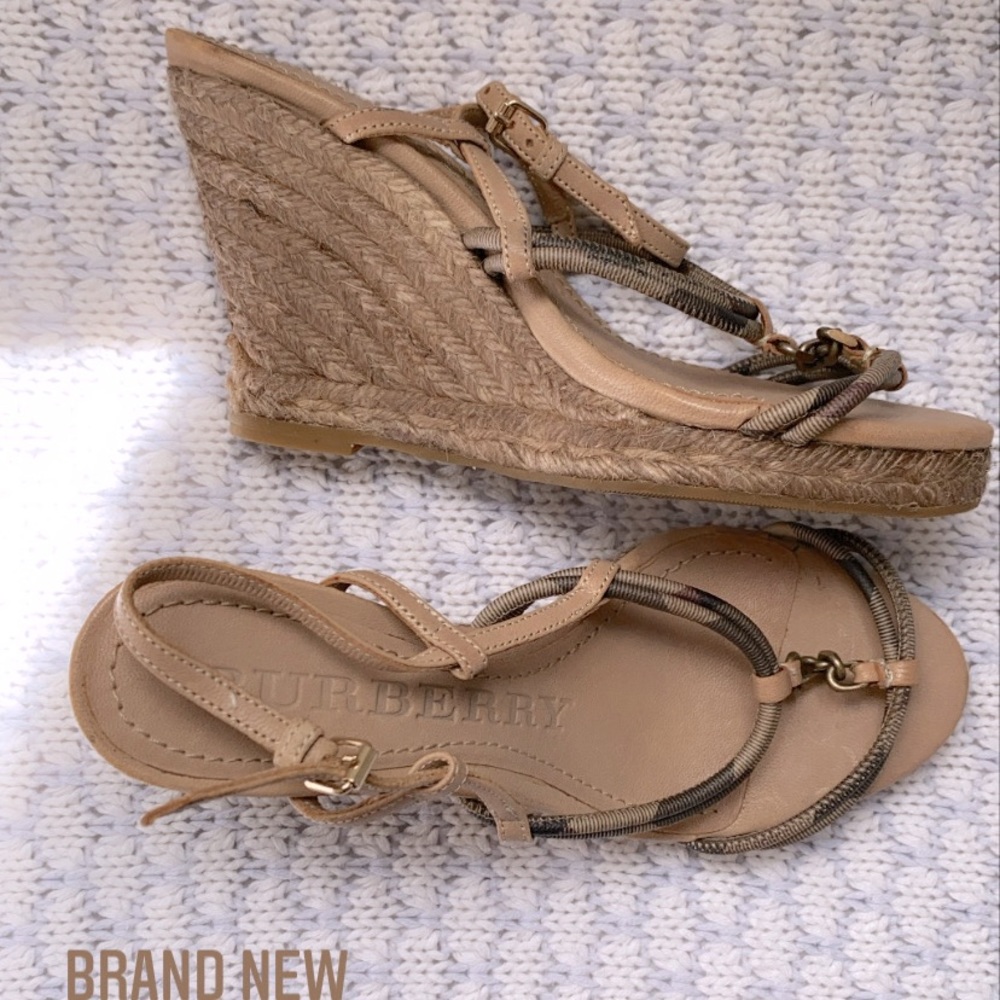 Authentic Burberry platforms